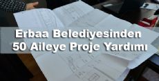 Erbaa Belediyesinden 50 Aileye Proje Yardımı