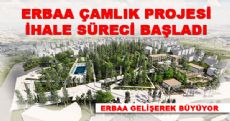 Erbaa Koru Park (Çamlık Projesi) İçin İhale Süreci Başladı