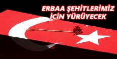 Erbaa Şehitlerimiz İçin Yürüyecek