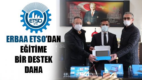 Erbaa Ticaret ve Sanayi Odasından EĞİTİME DESTEK