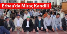 Erbaa'da Miraç Kandili