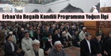 Erbaa'da Regaib Kandili