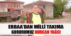 Erbaa'lı Nurcan Milli Takımda