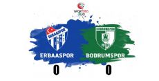 Erbaaspor 0 Bodrum Belediye Spor 0