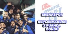 Erbaaspor 3 Puanla Döndü