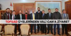 FOTOĞRAF SANATÇILARINDAN VALİ CAN’A ZİYARET