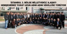 HEMŞEHRİLERİNDEN YUSUF UZUN'A TAM DESTEK