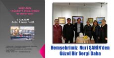  BİR DEMET RENK YAĞLIBOYA SERGİSİ ANKARA'DA AÇILDI