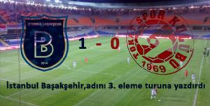 İstanbul Başakşehir, Tokatspor'u 1-0 Yendi
