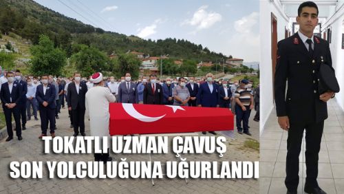 Kaza kurşunuyla ölen uzman çavuş, son yolculuğuna uğurlandı