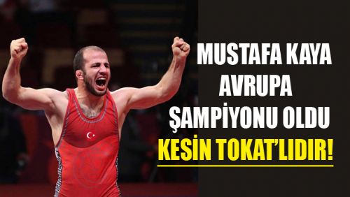 Mustafa Kaya'dan altın madalya