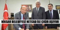 NİKSAR BELEDİYESİ NETCAD İLE ÇIĞIR AŞIYOR