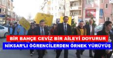 ÖĞRENCİLERDEN CEVİZ ÇIKARMASI