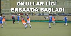 Okullar Ligi Erbaa'da Başladı