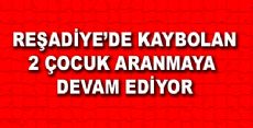 Reşadiye'de Kaybolan 2 Çocuk