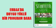 ŞEHİTLER GECESİ PROGRAMINA DAVETLİSİNİZ