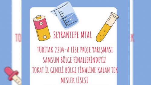 SEYRANTEPE MESLEKİ TEKNİK ANADOLU LİSESİ'NDEN BÜYÜK BAŞARI