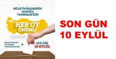 SON GÜN 10 EYLÜL