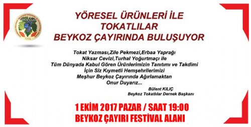 TOKATLILAR BEYKOZ'DA BULUŞUYOR