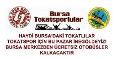 TOKATSPOR BU PAZAR BURSA'DA