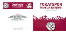 TOKATSPOR TARAFTAR BULUŞMASINA SAATLER KALDI