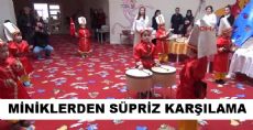 Tokat'lı Miniklerden Süpriz Karşılama