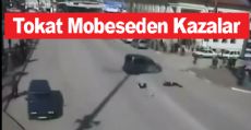 Tokat'ta Mobeselere Takılan Kazalar