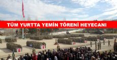 Tokat'ta Yemin Töreni Heyecanı