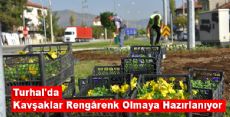 Turhal'da Kavşaklar rengârenk olmaya hazırlanıyor 