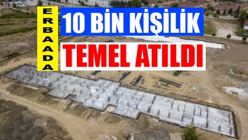 Yeni Erbaa Stadının Temeli Atıldı