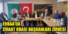 ZİRAAT ODALARI BAŞKANLARI ERBAA'DA