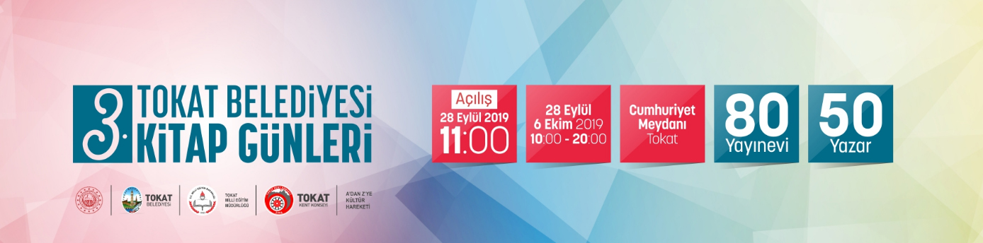 3.TOKAT KİTAP GÜNLERİ BAŞLIYOR