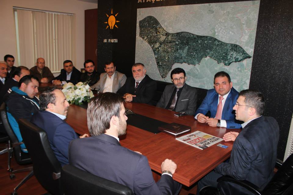 AK PARTİ ATAŞEHİR TEŞKİLATINA HAYIRLI OLSUN ZİYARETİ