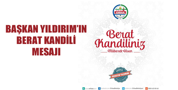 Berat Kandiliniz Mübarek Olsun