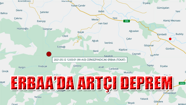 ERBAA'DA ARTÇI DEPREM