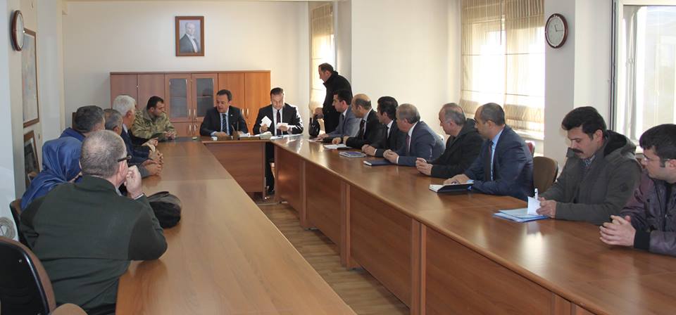 ERBAA'DA GÜVENLİK TEDBİRLERİ TOPLANTISI