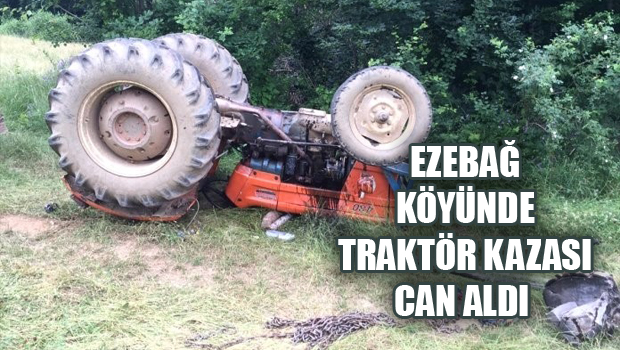 ERBAA'DA TRAKTÖR KAZASI