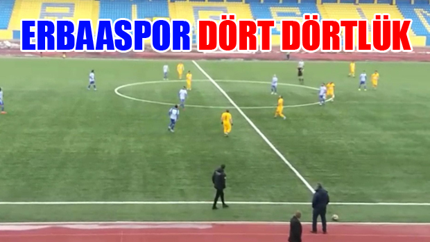 ERBAASPOR SEZONUN İLK DEPLASMAN GALİBİYETİNİ ALDI
