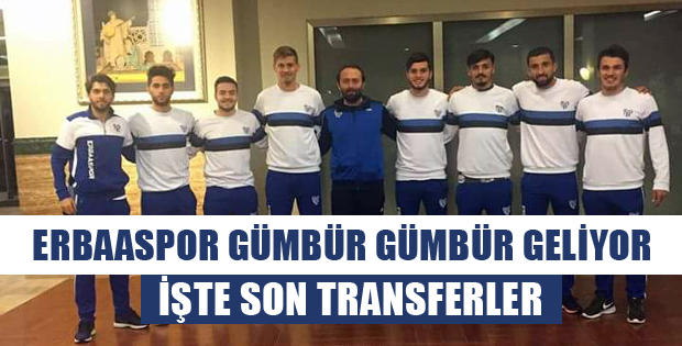 ERBAASPOR YENİ TRANSFERLERİ İLE GELİYOR