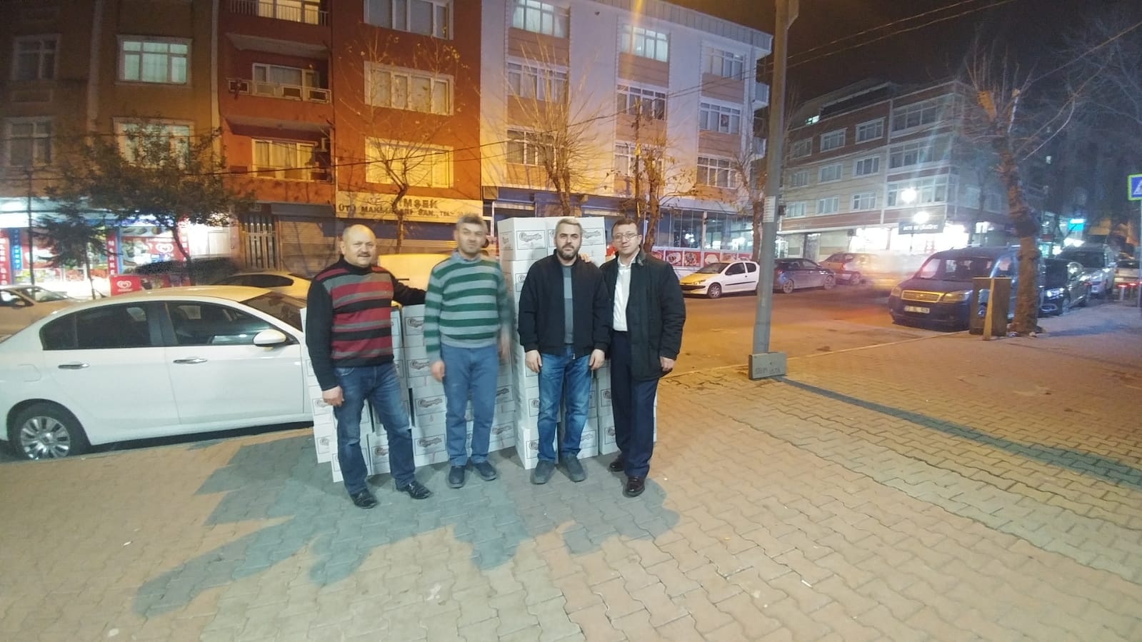 ERDEF TARAFINDAN DEPREMZEDELER İÇİN TOPLANAN YARDIMLAR GÖNDERİLDİ