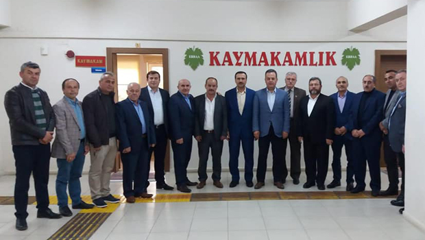 ERDEF'TEN YENİ BAŞKANLARA HAYIRLI OLSUN ZİYARETİ