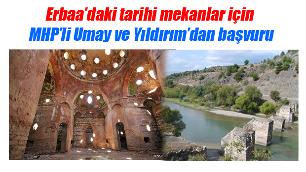 Erbaa'daki tarihi mekanlar için çalışmalar başladı