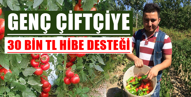 Genç çiftçilere 30 bin liralık hibe başvurusu başlıyor