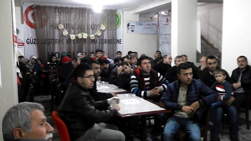 HACIPAZAR KÖYÜ DERNEĞİNDE TAZİYE VE HATİM MERASİMİ DÜZENLENDİ