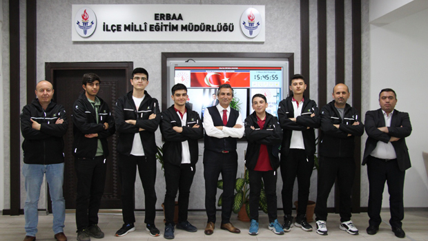 Matematik Her Yerde Projesi İl Finalinde Erbaa Rüzgarı