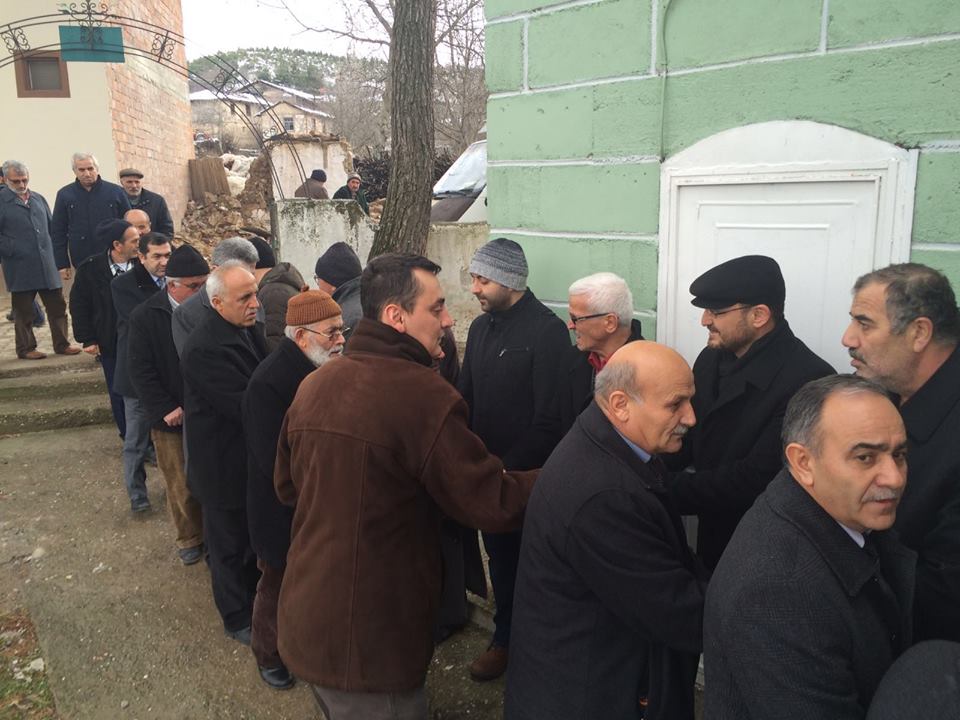 NİKSAR BELEDİYE BAŞKANI ÖZCAN'IN ACI GÜNÜ