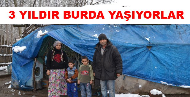 Naylon Çadırda Yaşam Mücadelesi