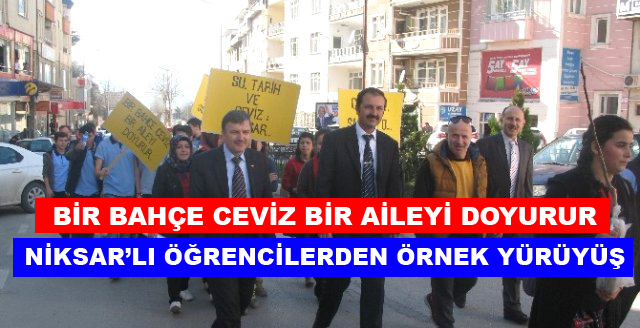 ÖĞRENCİLERDEN CEVİZ ÇIKARMASI