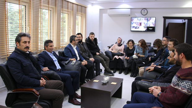 Öğretmenlerin gözünden EĞİTİM NOTLARI Yazarlarından İlçe Milli Eğitim Müdürüne Ziyaret