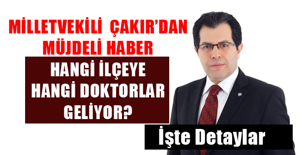 TOKAT VE İLÇELERİNE 26 DOKTOR VE HEKİM ATANDI